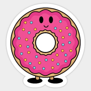 Adorable Donut Sticker